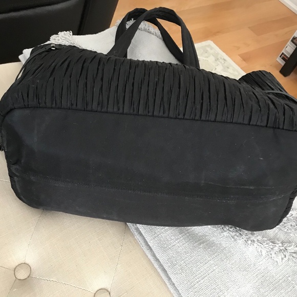Victoria’s Secret Large Black Top Zipper Tote - Picture 2 of 14